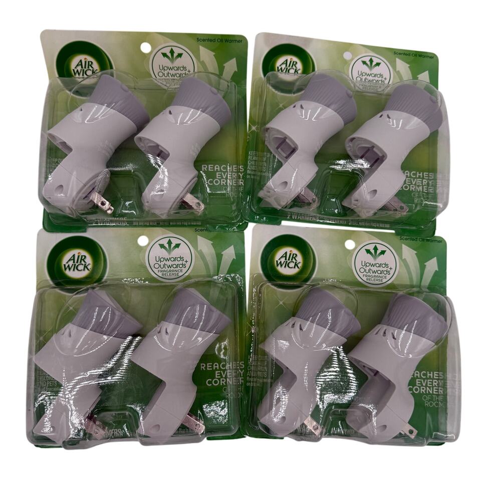 Air Wick Plug In Scented Oil Warmers NEW Set of 8